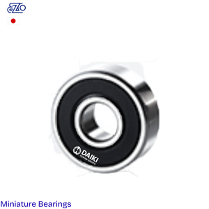 Petits roulements miniatures d'EZO Japon vitesse de rotation à grande vitesse de vibration de bas frottement du Japon quantité minimale de commande 1 - Product Image 2