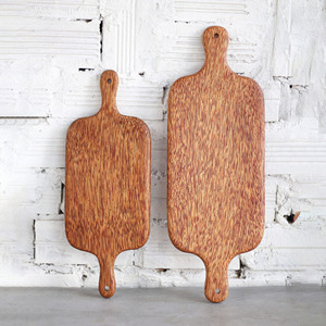Nouveau design plateau en bois de noix de coco durable plateau en bois de coco naturel fait à la main pour le service des aliments - Product Image 5