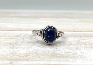 Lapis Gemstone Jewelry For Women <b>Silver</b> <b>Boho</b> Style <b>Ring</b> Jewelry 925 Sterling <b>Silver</b> Trending Handmade <b>Ring</b> Gift For Mom - Product Image 3