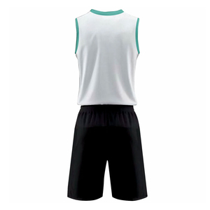 Ensembles de maillots de basket-ball unisexes de qualité supérieure pour vêtements de sport actifs, shorts imprimés, respirants, évacuant l'humidité, pour adultes - Product Image 3