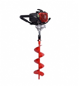 Taladro de tierra profesional a gasolina de 36 cc – Perforadora de postes de la serie Elite para dos personas – Perforadora industrial de alto torque para cercas - Product Image 2