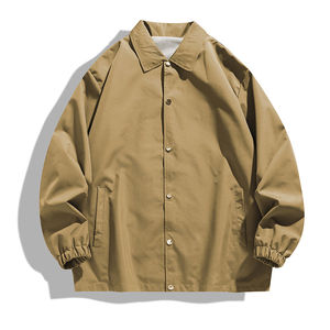 Chaqueta Bomber Cortavientos con Capucha, Personalizable, Estilo Casual, Cuello Alto, Transpirable, Ecológica, Antibacteriana, 100% Primavera 2026 - Product Image 4