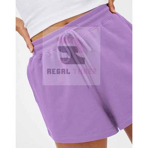 Pantalones cortos de algodón para mujer, pantalones cortos de cintura alta para mujer - Product Image 6