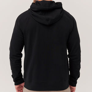 Sweat à capuche zippé en éponge française pour hommes sweats à capuche en coton bio sweats à capuche zippés sweats à capuche personnalisés - Product Image 5