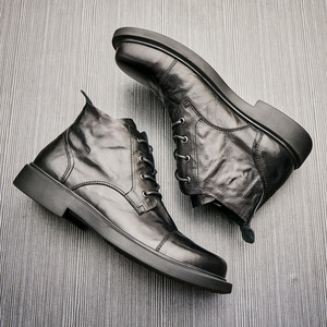 Chaussures brogues en daim souple avec bords perforés et semelle légère, chaussures décontractées pour hommes, chaussures tendance - Product Image 3