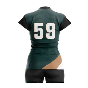 Uniforme de voleibol de diseño cómodo Uniformes de voleibol sin mangas en diseño de sublimación Hombres - Product Image 2