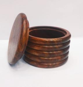 Articles de maison de luxe, bols en bois modernes simples et écologiques pour servir la maison, les hôtels, les ustensiles de cuisine durables et sûrs - Product Image 6