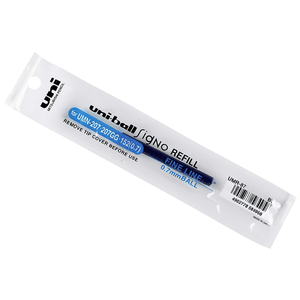 UNIBALL SIGNO UMN 207 Recambio de bolígrafo azul, paquete de 12 - Product Image 3
