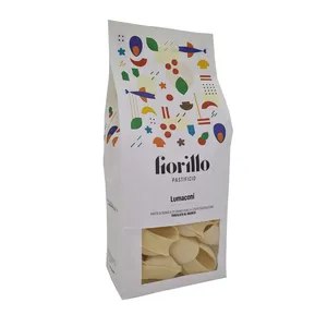 Premium Lumaconi Pasta - Short Dry Italian 500g semola di grano duro-delizia artigianale di pastifio Fiorillo