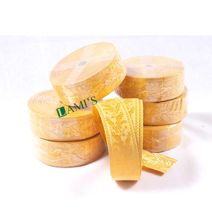 OEM Customized Bullion Wire French <b>Lace</b> Braid Trimming Gold Embroidered Wholesale Fabric with Ribbon Pattern Thread Decoration - Product Image 2