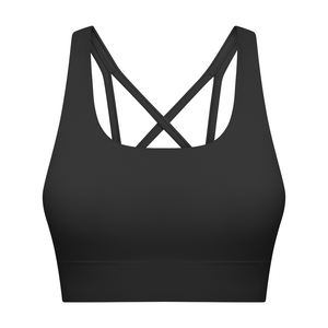 Soutien-gorge de sport sans fil personnalisé à maintien élevé pour femmes soutien-gorge de Fitness sans couture rembourré pour yoga à impact - Product Image 4