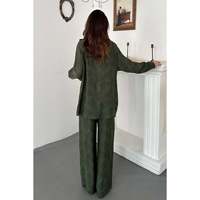 Ensemble chemise et pantalon Haki Tasli - Haki