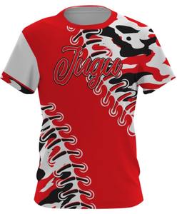 Camiseta Deportiva Sublimada Personalizada de Alta Calidad, Secado Rápido, Ecológica, Transpirable, para Hombre, 100% Poliéster, Cuello Redondo, Manga Corta - Product Image 1