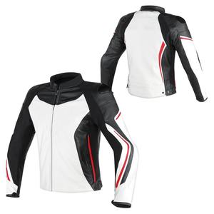 Men's Waterproof Racing Motorcycle <b>Jacket</b> with Stand Collar & Front Logo Moto Riding <b>Leather</b> Clothing - Product Image 6