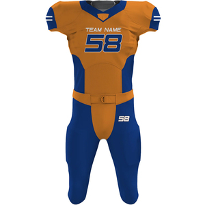 Uniformes professionnels de football américain personnalisables Maillot respirant à manches courtes en vrac personnalisé pour équipes de grande taille - Product Image 3
