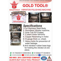 Machine à polir les bijoux Gold Tool