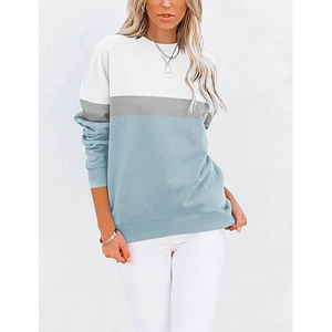 retro washed <b>vintage</b> <b>oversized</b> fleece heavy cotton loose fit streetwear comfy warm durable Women <b>Sweatshirts</b> relaxed - Product Image 2