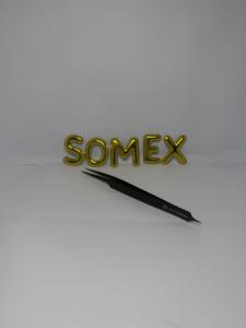 Pince à épiler noire pour extension de cils professionnelle sont fabriqués en matériau de haute qualité pince à épiler noire - Product Image 2