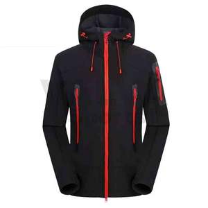 Chaqueta cortavientos Softshell para hombre de Pakistán Chaqueta cómoda de secado rápido y ligera hecha por VALVA SPORTS - Product Image 2