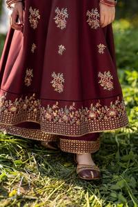 Pakistani Kids Girls Acrylic Formal Fancy Embroidered Net Lehenga Choli for Wedding Eid Birthday and Festive Functions - Product Image 4