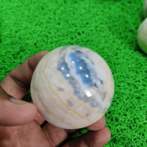 Bola de esfera de Rodocrosita azul de alta calidad Natural exclusiva, piedra de Scheelite, venta a granel, forma de mezcla de cristal suave, boda popular - Product Image 2
