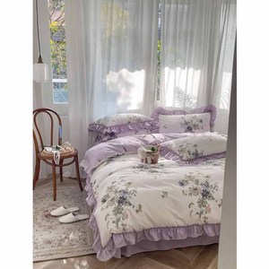 Ensemble de draps en coton de luxe pour hôtel, respectueux de l'environnement, avec housse de couette pour thérapie, couverture électrique respirante toutes saisons pour usage domestique - Product Image 3