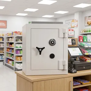 Coffre-fort de dépôt d'espèces pour caisse de magasin, résistant au feu et au vol, avec sécurité renforcée pour magasin CT-150 - Product Image 1