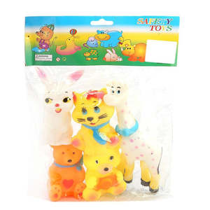 Jouet Chuchu en PVC Chase Value, 5 pièces, multicolores, pour enfants de 3 ans et plus - Product Image 2