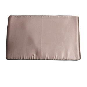 Hermoso bolso de mano nacarado con cuentas bordadas con eslinga de cadena para mujer con cuentas nacaradas forro de satén rosa - Product Image 3