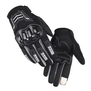 Guantes de Motociclismo de Carreras, Protección Completa para los Dedos, Antideslizantes, con Pantalla Táctil y Forro Cálido para Motociclistas - Product Image 5