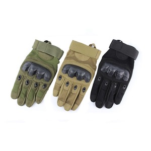 Guantes tácticos bronceados a granel, guantes de caza antideslizantes OEM con logotipo personalizado de Alta protección para nudillos duros para hombres - Product Image 4