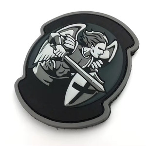 Patchs en PVC souple personnalisés en gros, pas de minimum, patchs en PVC 3D personnalisés, badges en caoutchouc souple en silicone, patchs de logo - Product Image 6