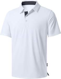 Polos en coton respirant pour hommes T-shirt polo à manches courtes avec logo personnalisé Fabricant d'usine OEM Fournisseur en gros - Product Image 4