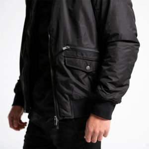 High-Quality <b>Men's</b> Designer Bomber <b>Jacket</b> with Luxurious Fabric and Modern Style for Fashion-Forward Wear - Product Image 5