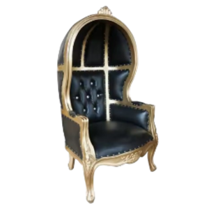 Chaise de trône de mariage d'hôtel chaises de trône d'auvent de bonne qualité style français royal de luxe meubles super confortables d'événement de mariage - Product Image 6
