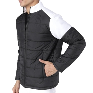 Veste matelassée pour homme-Matériau de première qualité, coupe ajustée, coque résistante à l'eau et style simple pour les couches de saison froide - Product Image 5