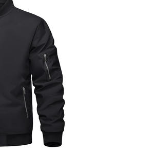 Venta al por mayor mejor diseño hombres y mujeres chaquetas de bombardero ligeras Color sólido largo transpirable para la temporada de invierno servicio OEM - Product Image 3