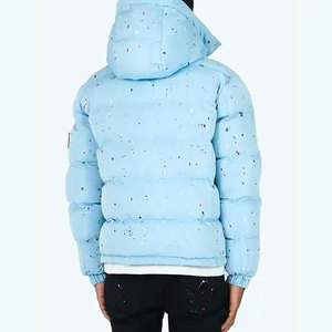 <b>Men</b> Sublimation Puffer <b>Jacket</b> Custom Full Print Warm Lightweight Winter Outerwear <b>Jacket</b> - Product Image 5