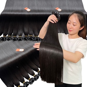 Meilleure Qualité Machine Double Trame 100% Remy Vierge Extensions de Cheveux Humains Vietnamien Cheveux Bruts Soyeux Droite 100g Bundles - Product Image 6