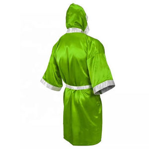 New Style <b>Men</b> Boxing <b>Robes</b> Custom Color Breathable Quick Dry Polyester/Cotton OEM Service Made in Pakistan for Sale - Product Image 6