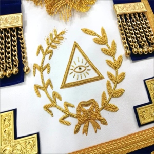 Tablier maçonnique anglais Regalia - Product Image 3