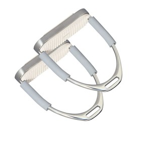 Recién llegado, estribos de caballo resistentes, empuñadura de seguridad ajustable ligera de aluminio, Base ancha, suministro de fabricante OEM - Product Image 2