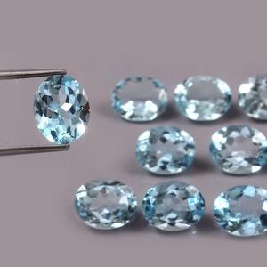 พลอยบุษราคัมสีฟ้าที่ผ่านการรับรองจาก IGI สำหรับการทำเครื่องประดับและการทำหัตถกรรมในปริมาณมาก - Product Image 5