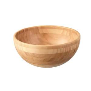 Cuencos para servir de madera pulida de alta calidad hechos a mano ecológicos para bodas, eventos, comedor informal en casa - Product Image 1
