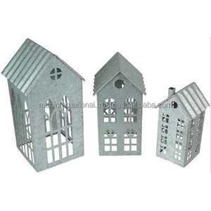 Linterna de luz de té VINTAGE de METAL decorativa para Navidad, farol de Casa de buena calidad, diseño clásico, farol de Navidad de METAL - Product Image 4