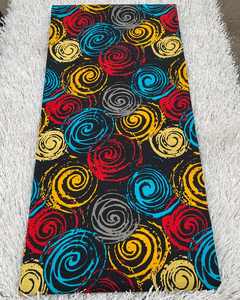 Tissu africain imprimé à la cire et coton Ankara de qualité supérieure du Kenya pour les créateurs de mode et les projets de couture - Product Image 2