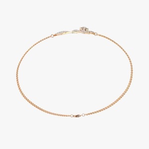 Nueva llegada de alta calidad de las mujeres de tenis pulsera 10K 14K oro rosa Moissanite diamante redondo para las mujeres - Product Image 3