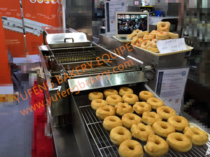 Machine automatique de fabrication de <span class=keywords><strong>beignets</strong></span> à la levure et <span class=keywords><strong>friteuse</strong></span> à <span class=keywords><strong>beignets</strong></span> commerciale de haute qualité à vendre via Professional Food Machinery - Product Image 4