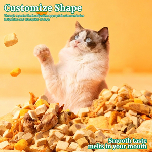 Venta al por mayor de golosinas liofilizadas para perros y gatos, aperitivos para mascotas, alimentos secos, yema de huevo, alimentos liofilizados naturales para mascotas - Product Image 5