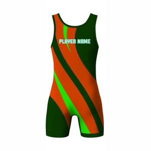 Camiseta de lucha libre para hombre de diseño personalizado, ropa deportiva informal con técnica de lavado, trajes de lucha sublimados al por mayor - Product Image 5